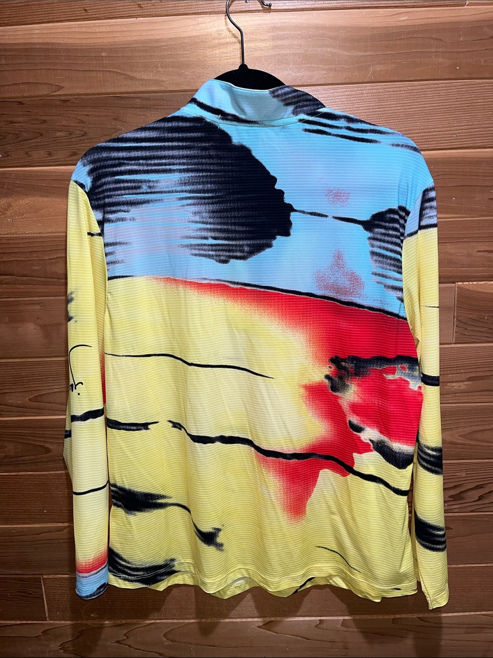 EXCELLENT CONDITION LARGE SUNSENSE BY JAMIE SADOCK 1/4 ZIP LONG SLEEVE TOP - Picture 3 of 6